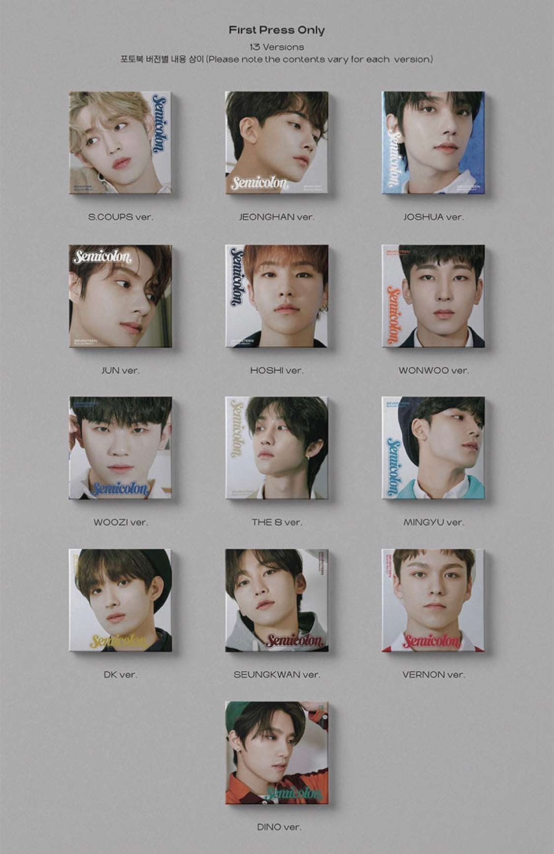 SEVENTEEN] Semicolon – krmerch