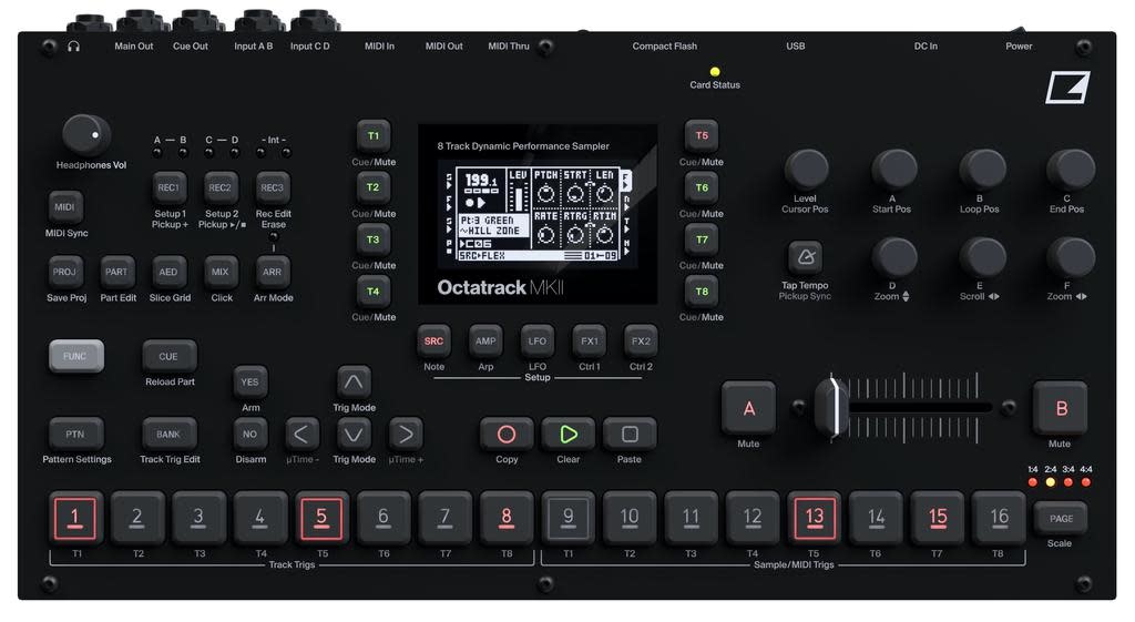 Elektron Octatrack mkII - Control Voltage