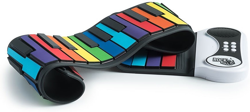 Rock N' Roll It! Rainbow Piano - Kidstop toys and books