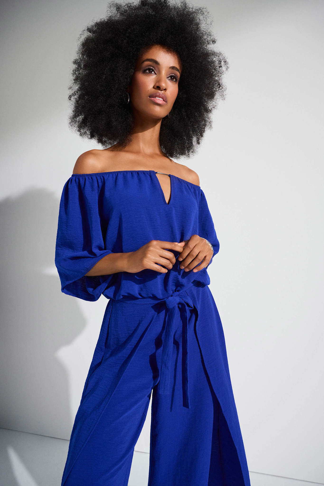 Joseph Ribkoff Joseph Ribkoff 252170 Off- Shoulder Jumpsuit