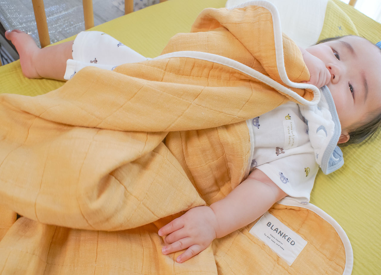 ガーゼのやさしいあたたかさ ガーゼケット -BLANKED-