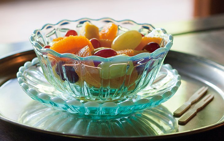 雪の花 デザートトレー - 廣田硝子