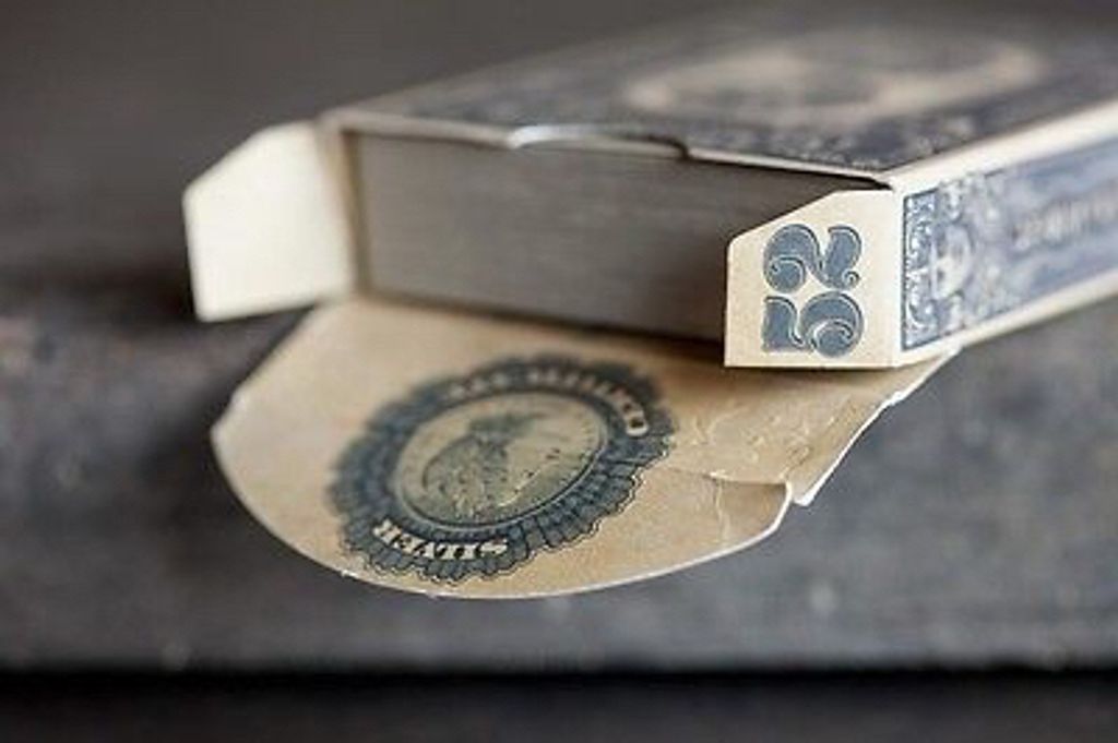 Bicycle Silver Certificate Limited Edition Numbered Playing Cards