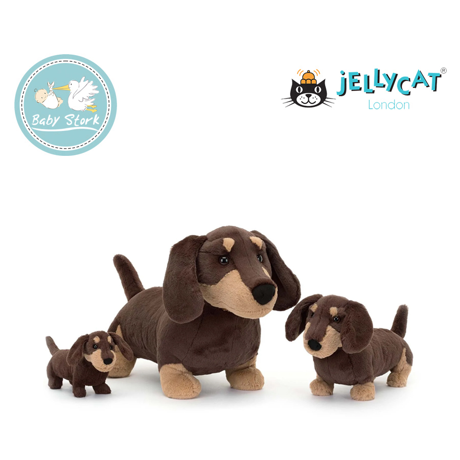 Jellycat Otto Sausage Dog - Small / Large / Huge – Baby Stork