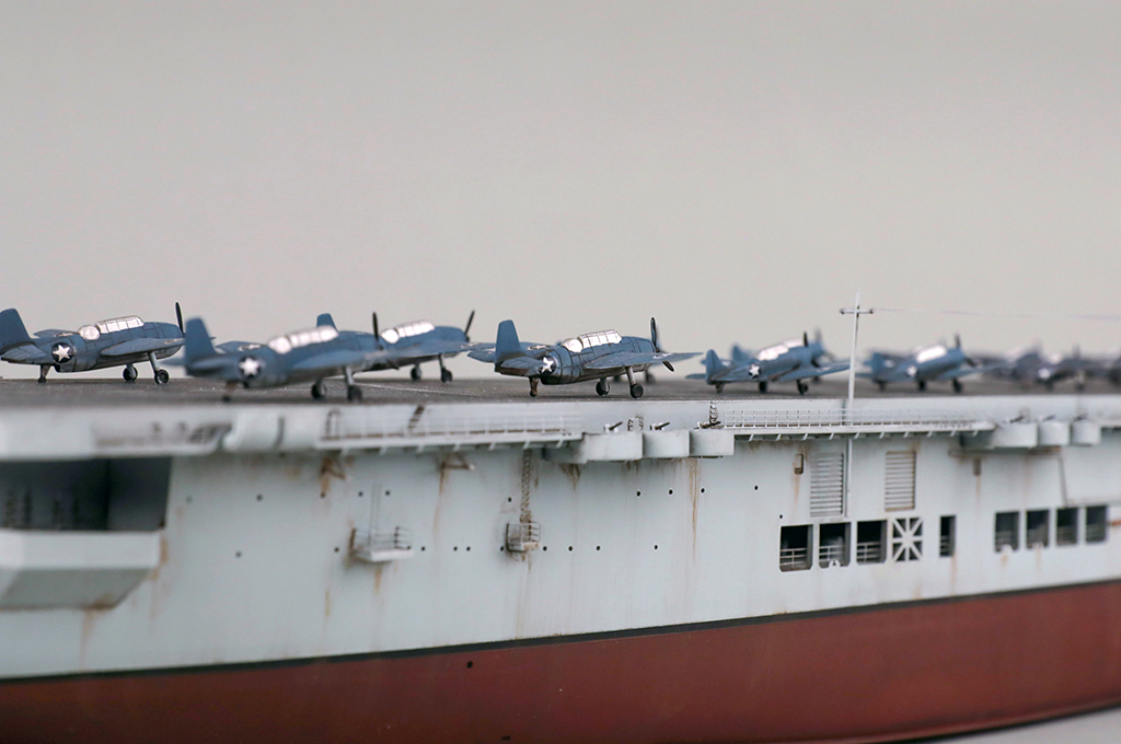 USS CVE-26 Sangamon 1/350スケール 1/350 アメリカ海軍 護衛航空母艦