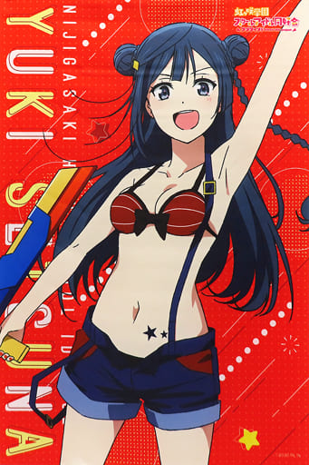 ラブライブ！　μ’s A2タペストリー　水着 駿河屋 -<中古>優木せつ菜 A2タペストリー 水着 「ラブライブ!虹ヶ咲