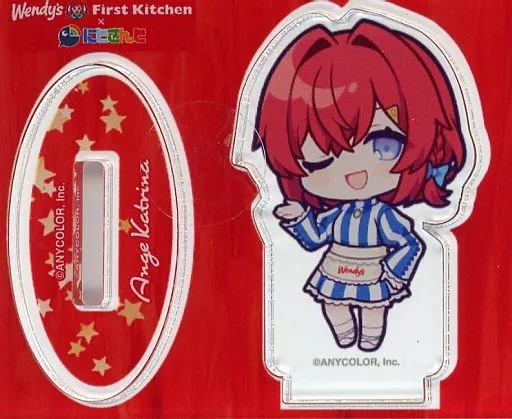 アンジュ・カトリーナ　さんばか　にじさんじ　ウェンディーズ　等身大パネル　非売品 にじさんじ アンジュ・カトリーナ ウェンディーズ 等身大タペストリー