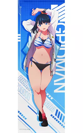 くじメイト　どこプラ　グリッドマン　六花　ロングタペストリー 駿河屋 -<中古>宝多六花 ロングタペストリー 「どこプラ×くじメイト