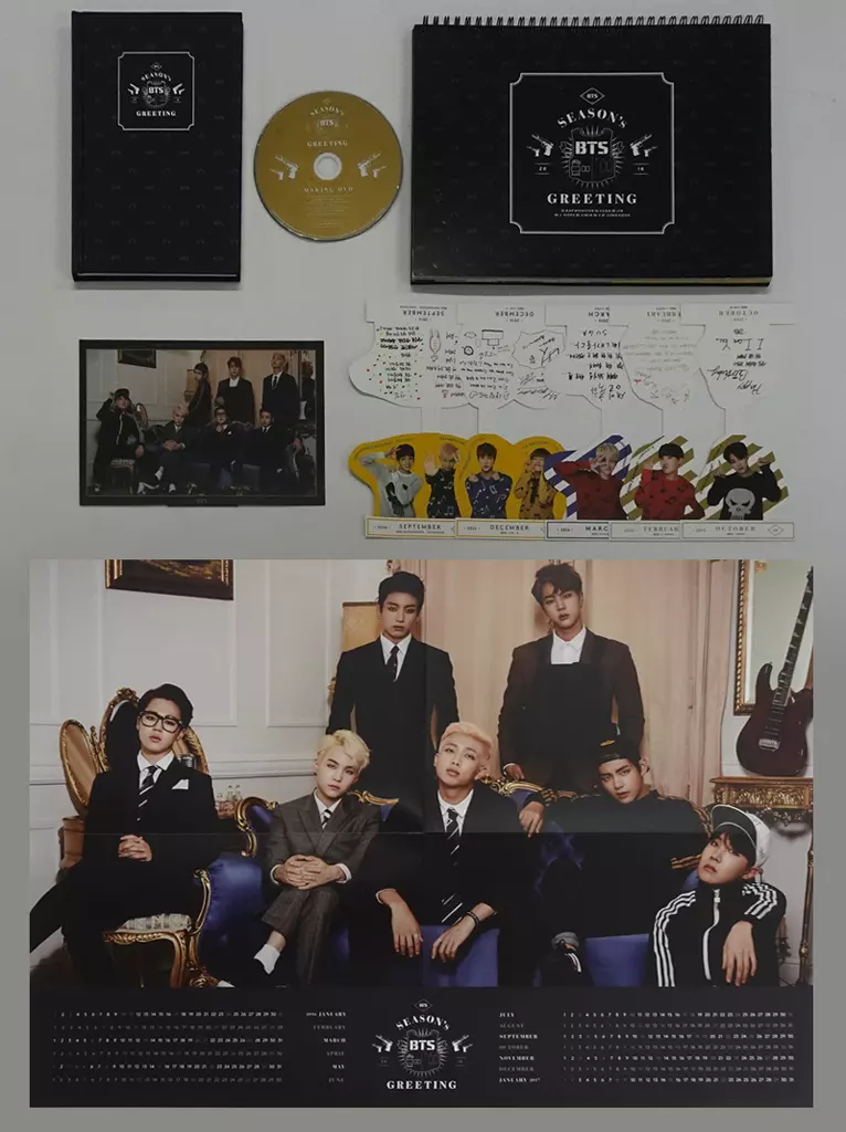 BTS 2016年 シーグリ レア 防弾少年団 2016 SEASON'S GREETING〈日本仕様版〉はタワレコだけの