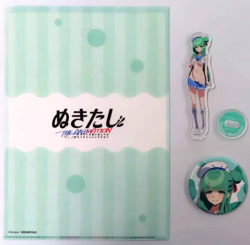 C106 ぬきたし 真夏の夢セット マリンセーラー水着ver. 冷泉院桐香 グッズ-セットもの】ぬきたし THE ANIMATION 真夏の夢セット マリン