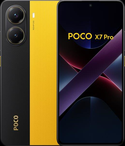 POCO X7 Pro 5G 12GB RAM 256GB ROM - Yellow | POCOX7PRO-12-256-YLW