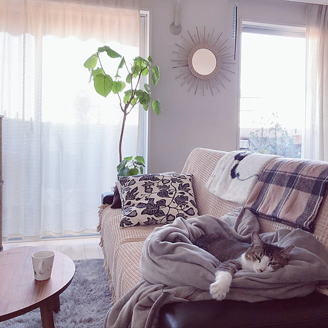 IKEA イケア ネストテーブル2点セット ウォールナット材突き板