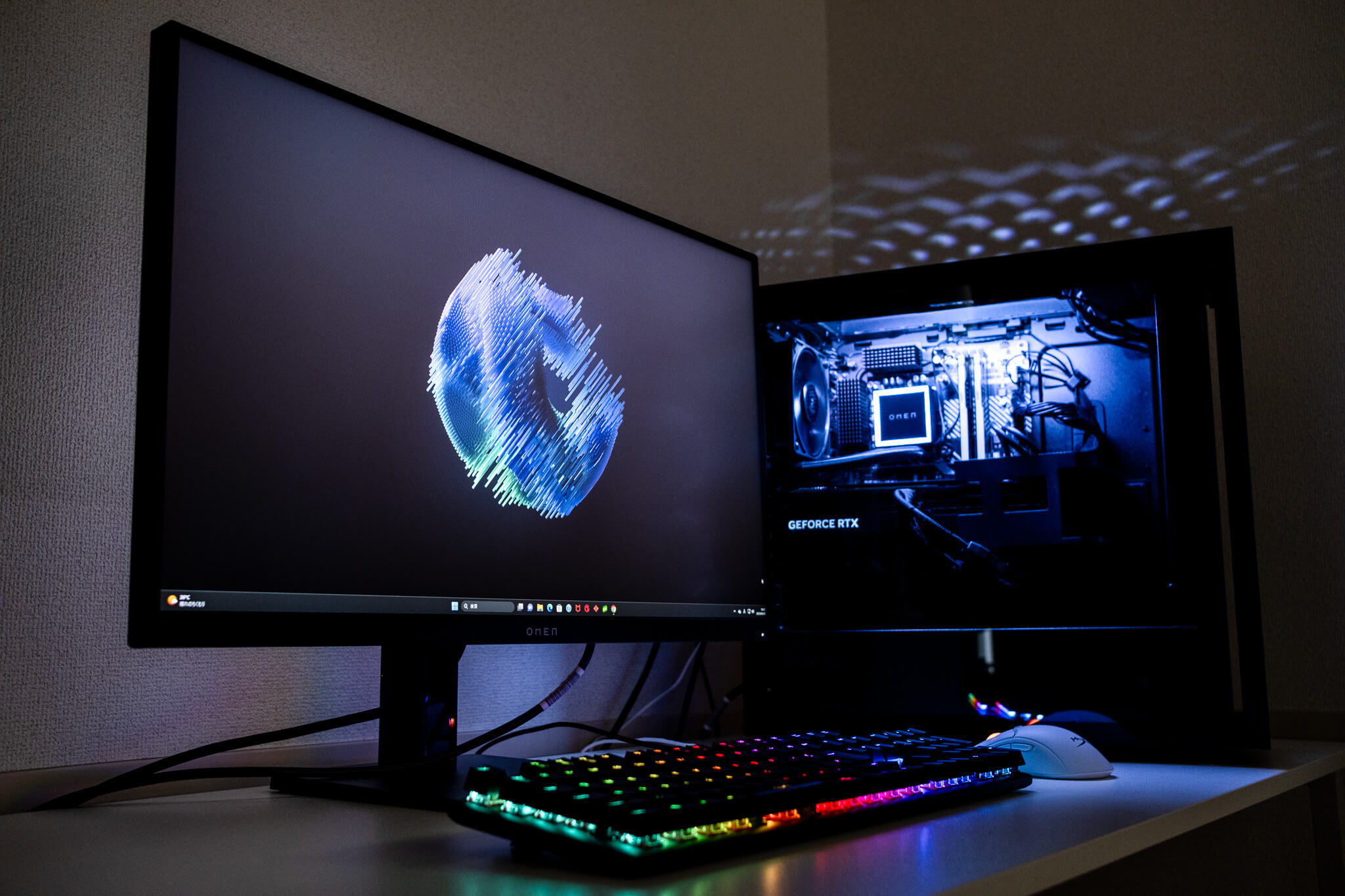 OMENのゲーミングモニター「27qs」をレビュー！240Hz、WQHDの解像度は