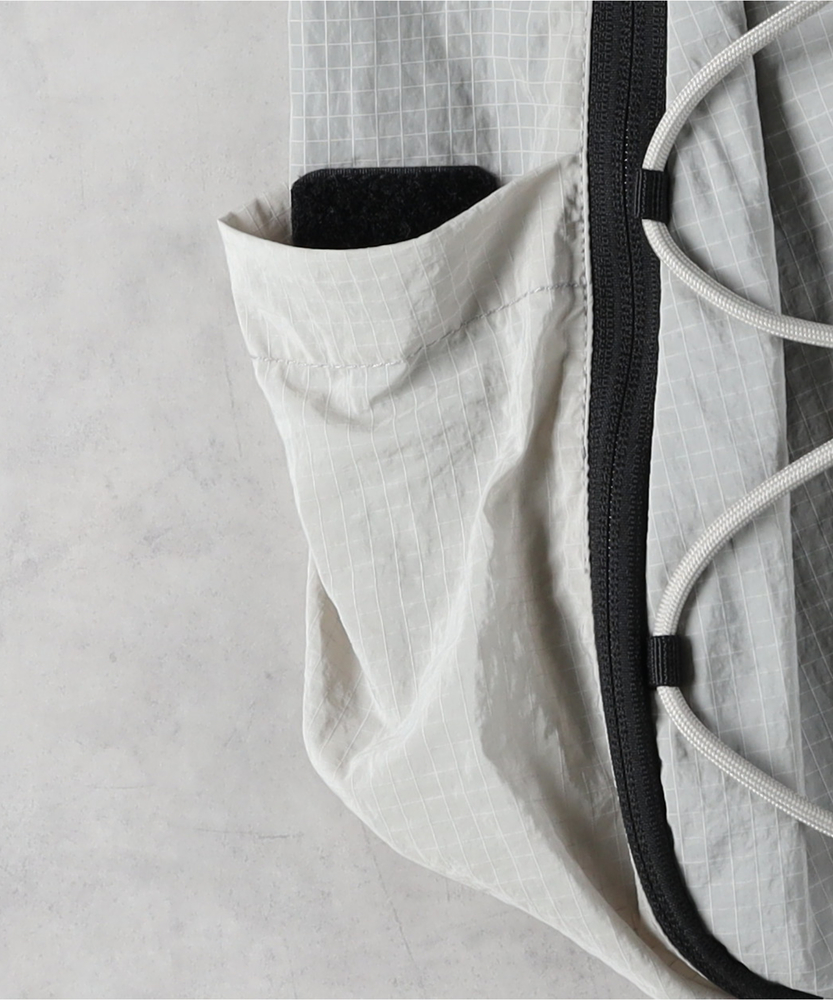 リップストップナイロンワンショルダーバッグ(ONE SIZE ブラウン