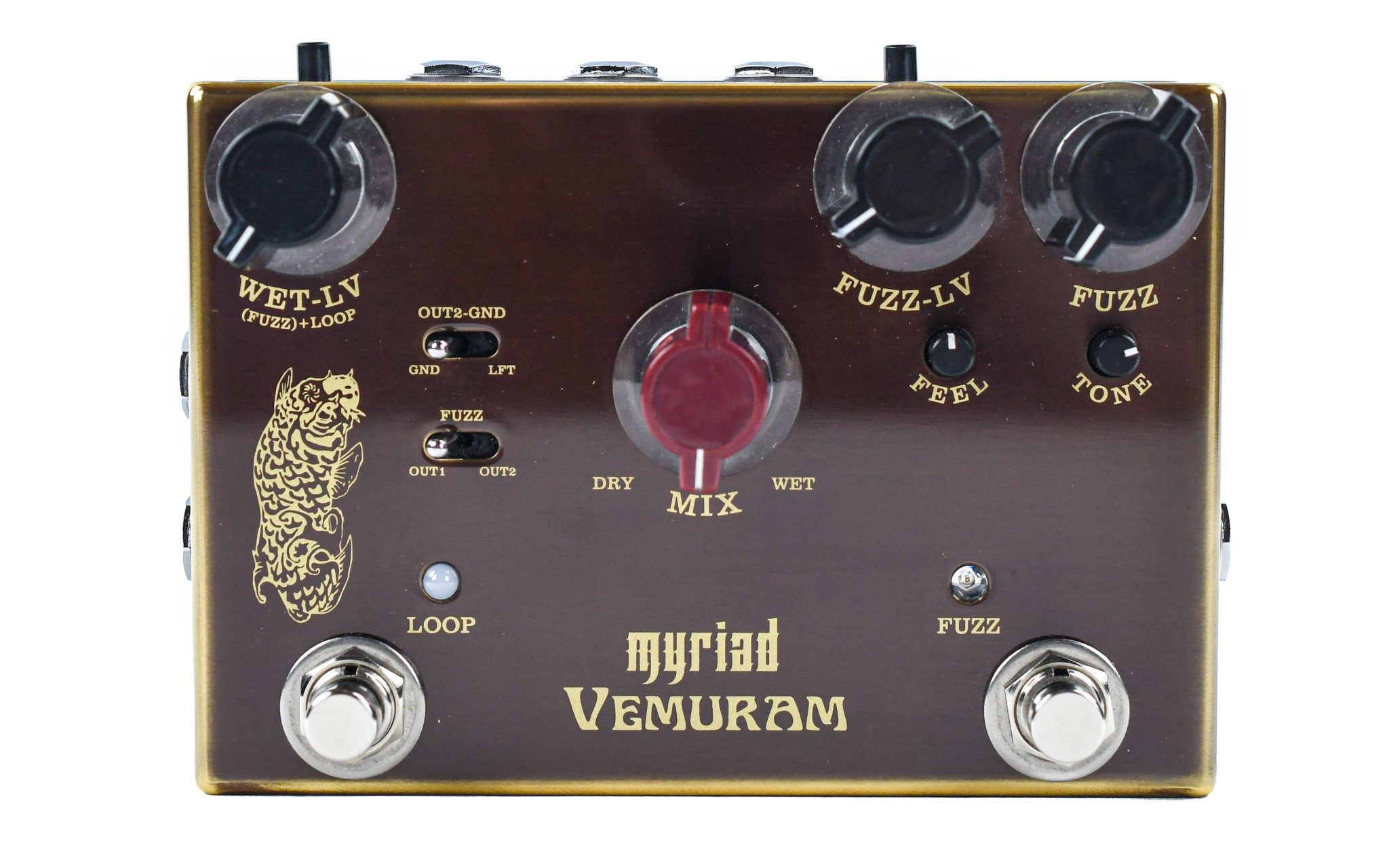 VEMURAM Myriad Fuzz クローン ギターエフェクター myriad fuzz