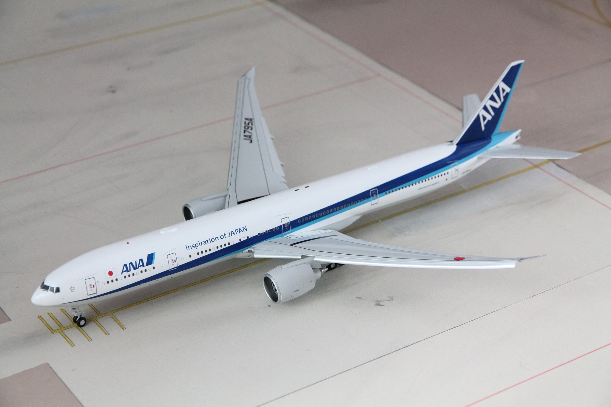 ANA Boeing777-200 スターアライアンス塗装機 模型 1/200 ANA