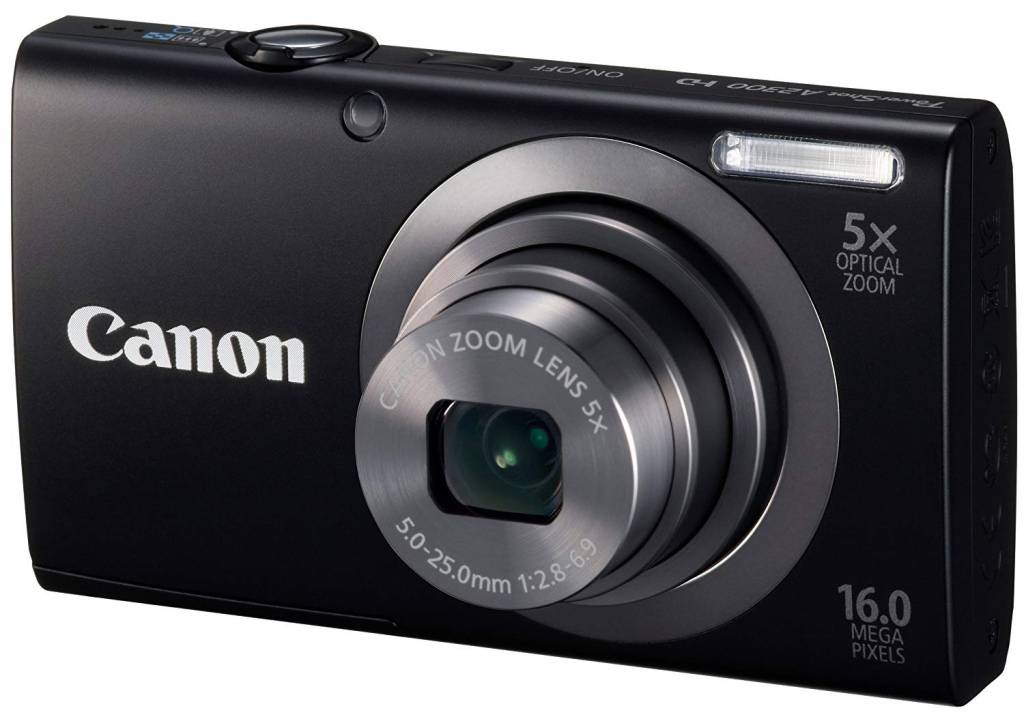 Canon PowerShot A2300 digital camera (16 megapixels, 5x optical