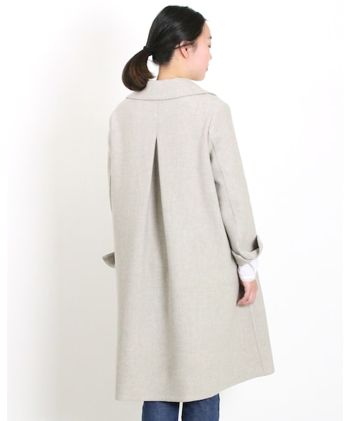 45R（フォーティファイブアール）の「メリノ二重織コート（）」 - WEAR