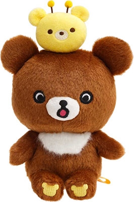 Rilakkuma × TOWER RECORDS コラボびっくりぬいぐるみ(チャイロイコグマ)