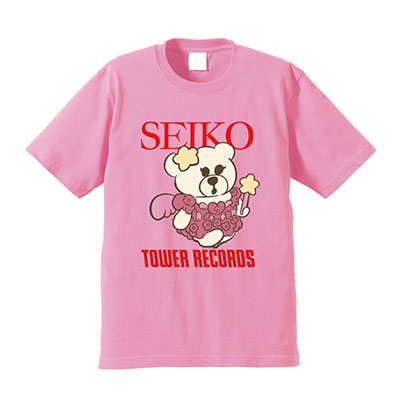 大森靖子 × TOWER RECORDS Tシャツ ピンク Lサイズ/大森靖子