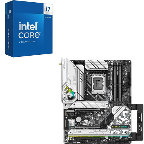 セット商品（intel + ASRock） Core i7-14700K + ASRock Z790 Steel