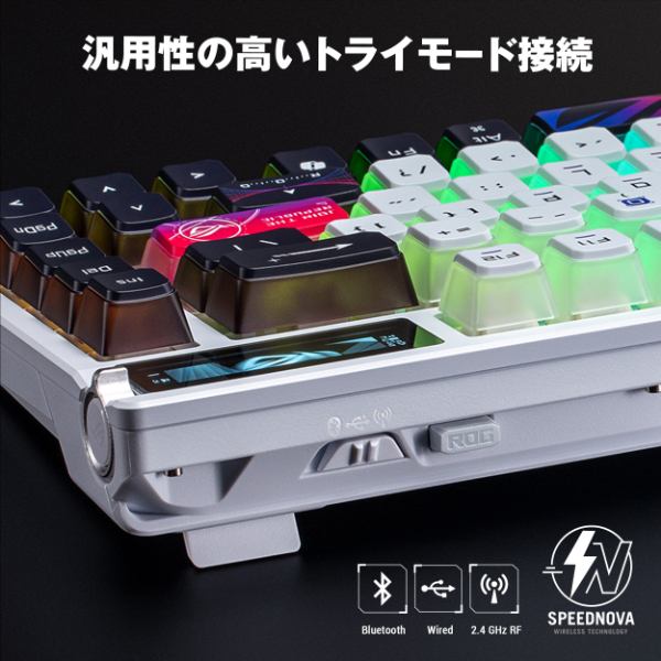 ASUS エイスース ROG Azoth X Gaming Keyboard USB無線/Bluetooth対応