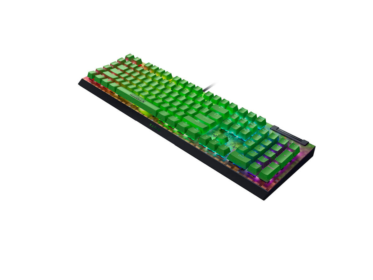 Razer レイザー BlackWidow V4 X Minecraft Edition Green Switch 英語