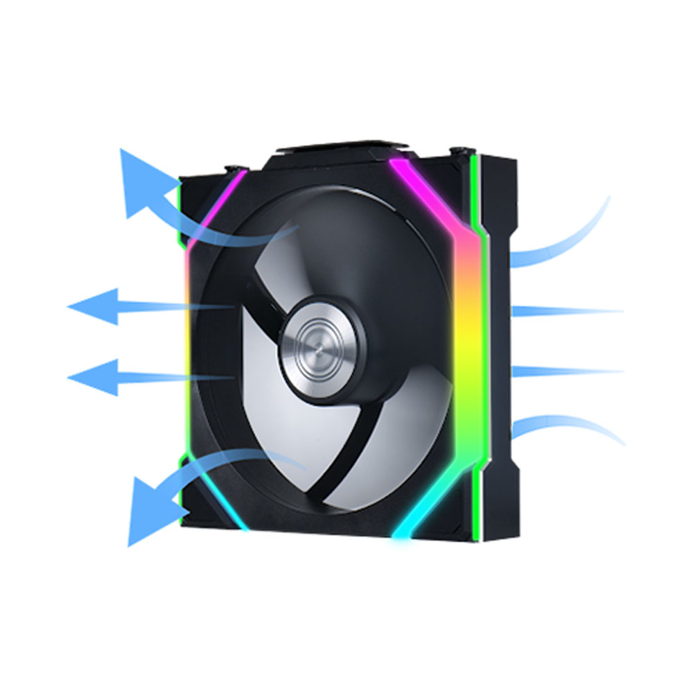 Lian Li リアンリー UNI FAN SL Wireless BK UF-RS-SL120-WLS-1B