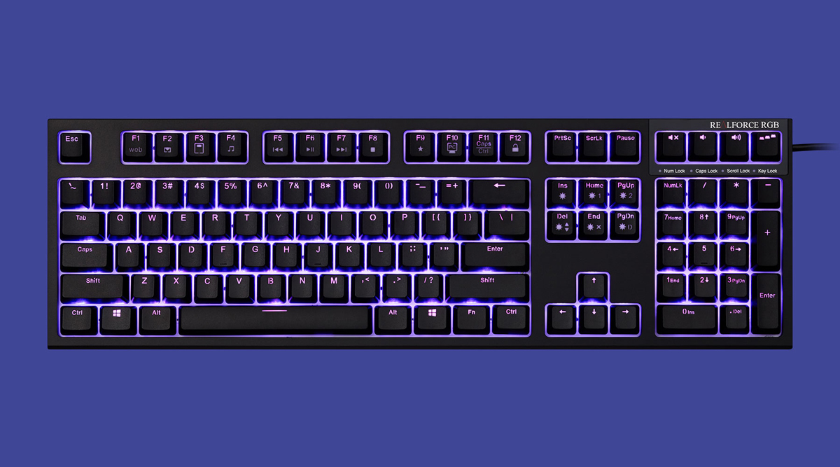 東プレ 静電容量ゲーミングキーボード 「REALFORCE RGB」｜PC専門店