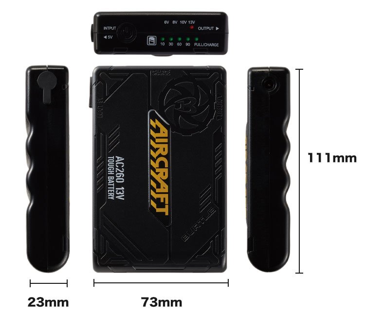 バートル リチウムイオンバッテリー(03-AC260) | 株式会社バートル