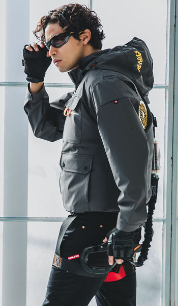 春夏用]バートル AC2031SET エアークラフト ハイバックファンブルゾン