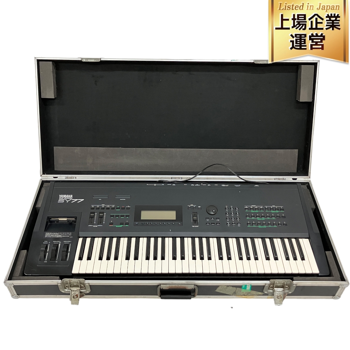 良音】YAMAHA SY77 トーンジェネレーター搭載 シンセサイザー 名機 良