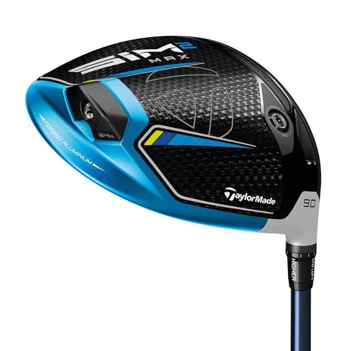 New TaylorMade SIM 2 MAX Driver 9 Degree Golf Club at GlobalGolf.com