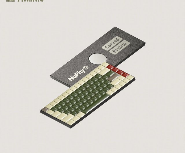 台湾 NuPhy Air60/75/96 nSA ローシャフト キーキャップ プレーリー