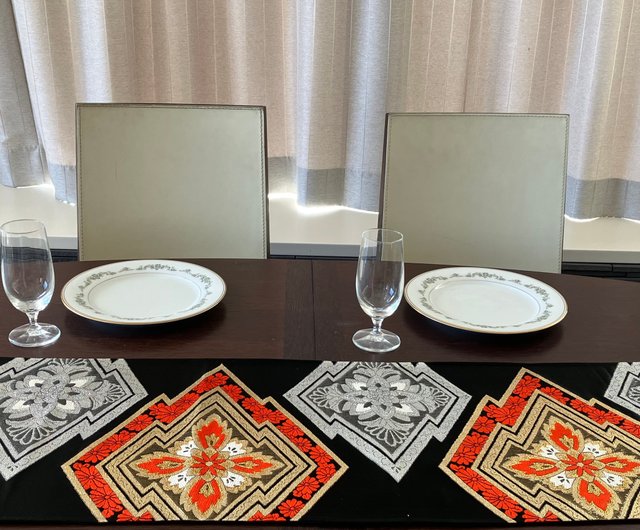 着物 帯 テーブルランナー BTR001 Japanese style by C | ランチョン