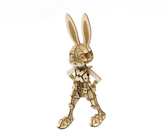 香港 Incredibuilds 3D ウッド パズル | ズートピア ジュディ チーム