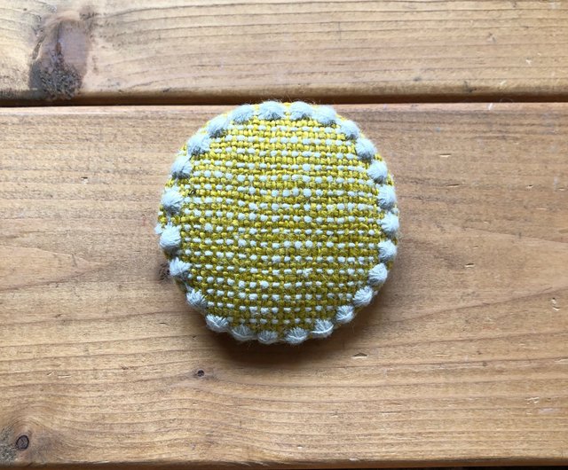 ブローチ ミナペルホネンタンバリン ハンドメイド kanonn | ブローチ