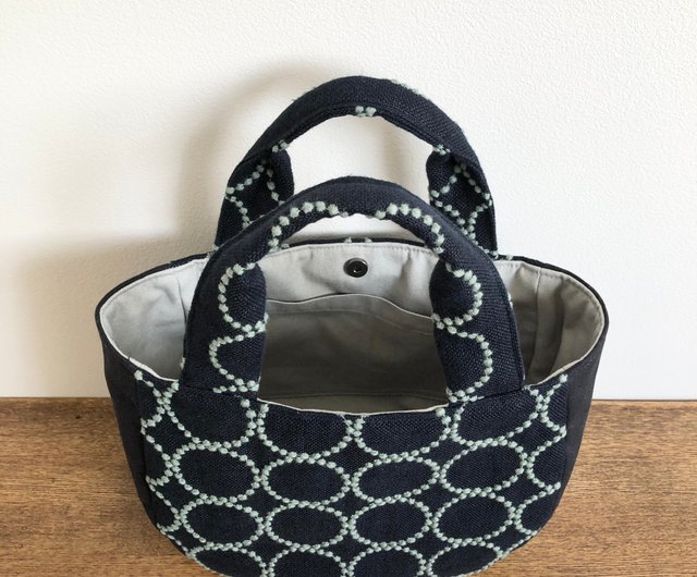 トートバッグ ミナペルホネンタンバリン ハンドメイド kanonn | トート