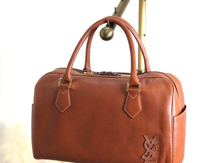 □Saint Laurent（サンローラン）良品 /ハンドバッグ/ ブラウン