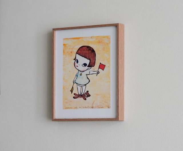 送料無料】台湾 【原作】奈良美智 |手旗ガール LIGHTO - Pinkoi