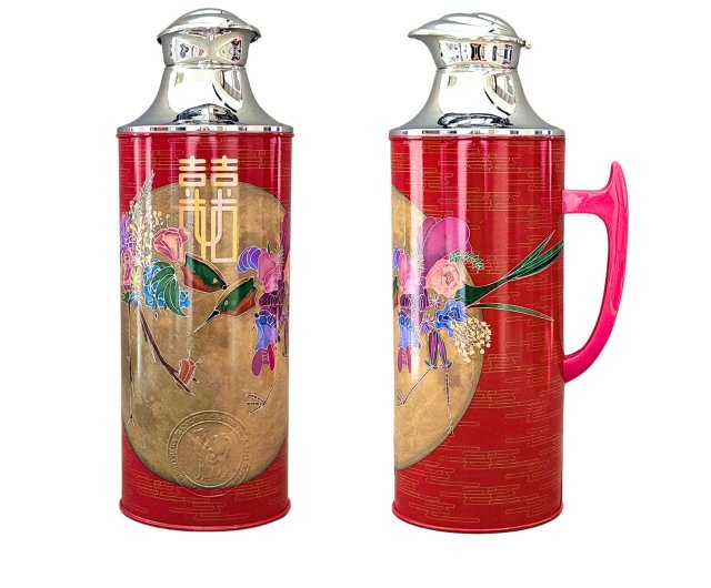 香港 950mlガラス魔法瓶-ウェディングシリーズ(ムーン) 2個セット