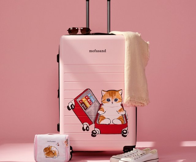 55%OFF】台湾 【Mofusand モフサンド】28インチ ファスナー拡張型