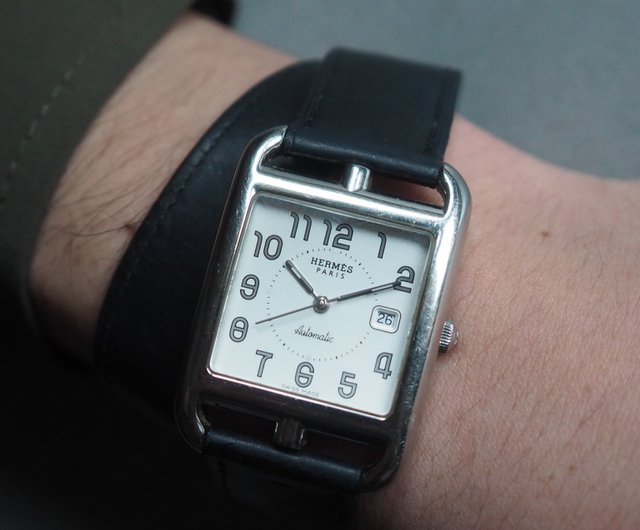 HERMES エルメス ケープコッド ドゥブルトゥール ウォッチ 腕時計