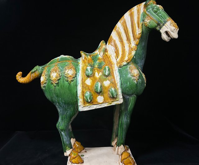 台湾 唐三彩馬の置物 コレクター - Pinkoi