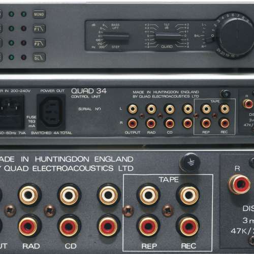 純英國味Quad 34英國著名前級，音質甜潤溫暖帶膽機味道，令你的後級