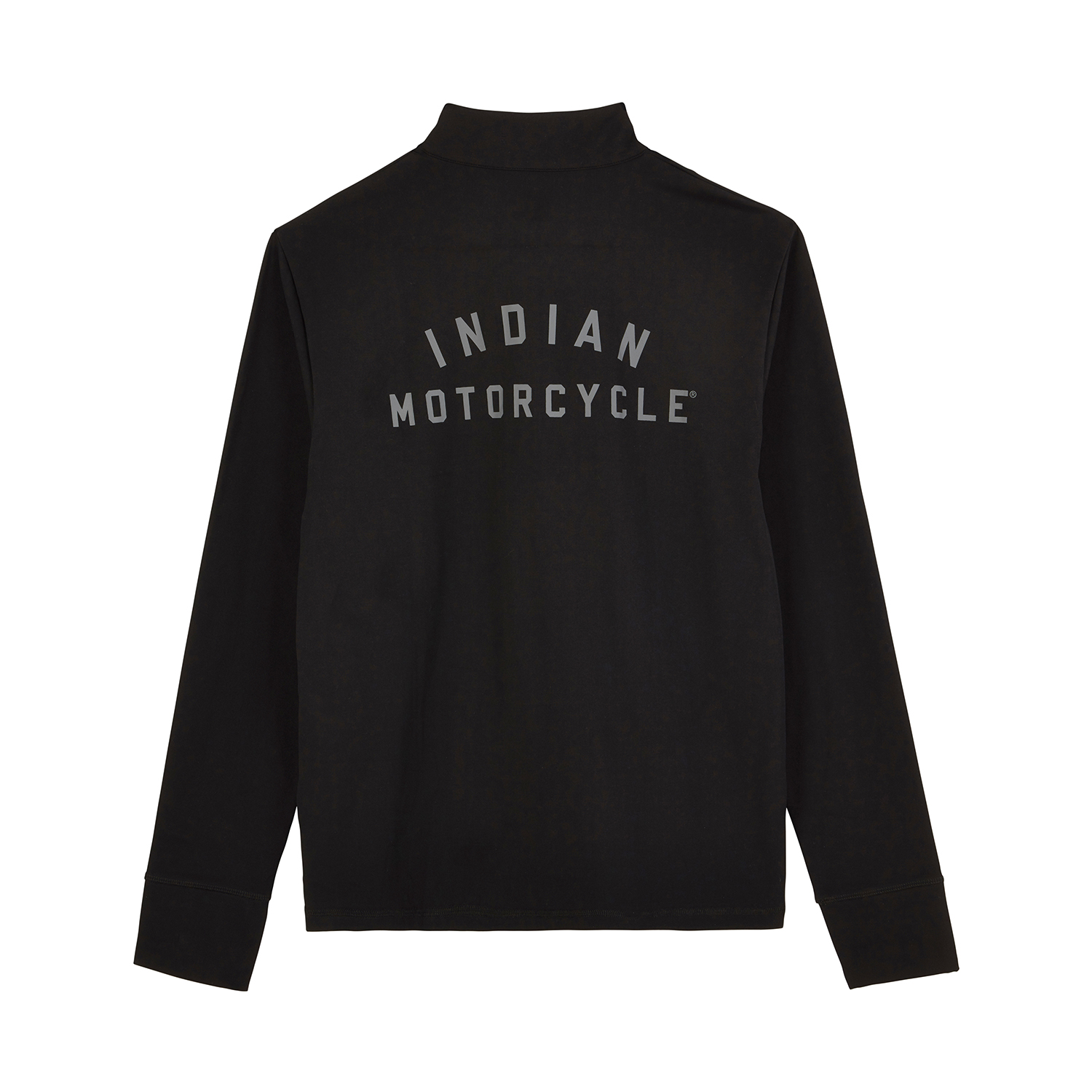 Men's Quarter Zip Performance Top, Black | Indian Motorcycle
