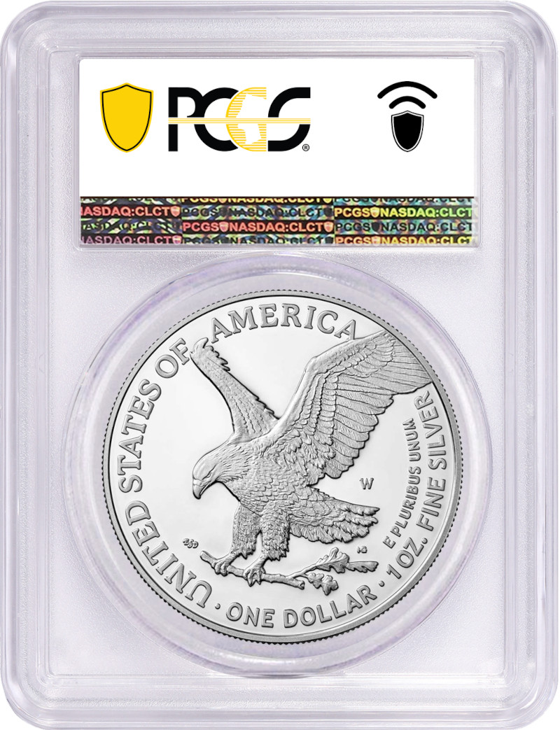 2022-W Silver Eagle First Day Of Issue PCGS PR70DCAM | LCR Coin
