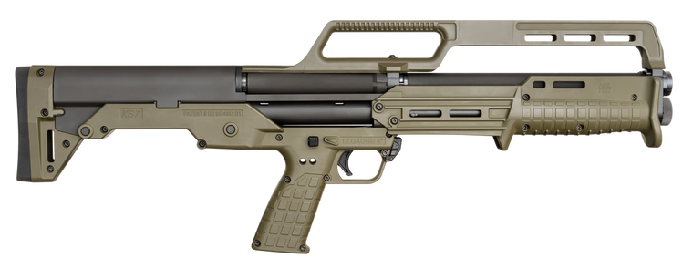 Keltec KS7 Pump Action Shotgun | 12ga | 6+1 Round | Black / Green