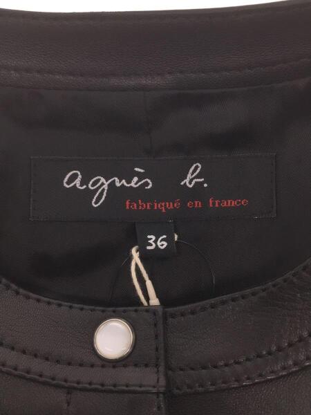 agnes b.(アニエスベー) / アニエスベー/レザージャケット・ブルゾン