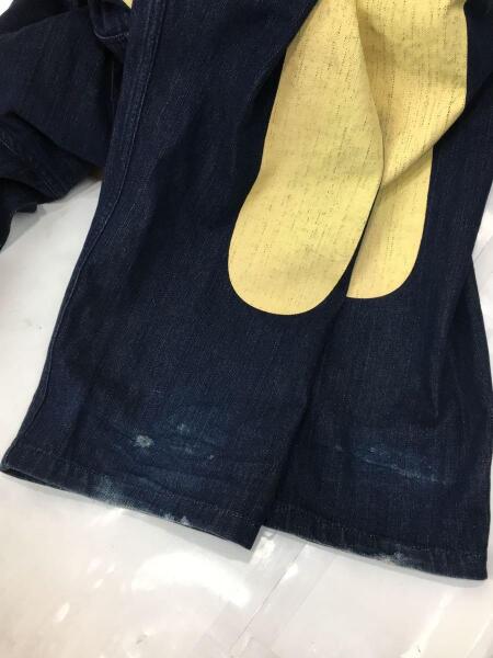 EVISU(エヴィス) / つなぎ/オールインワン/40/デニム/IDG/1200/裾